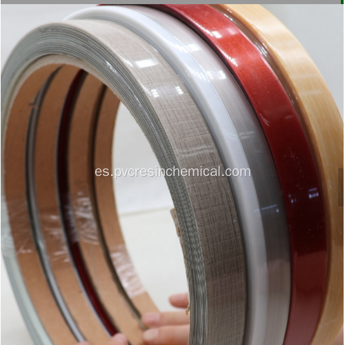 Colores de bandas de borde de PVC de 3 mm